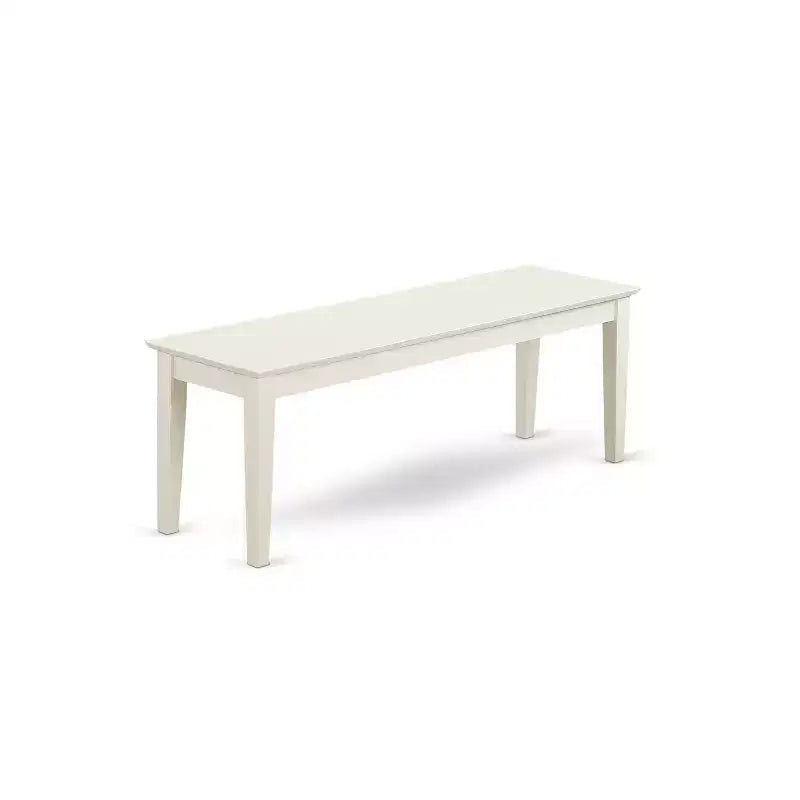 Tavolo da pranzo moderno con sedie in lino bianco