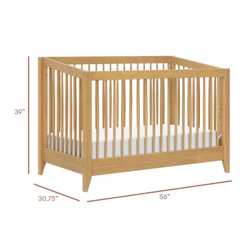 Culla trasformabile 4-in-1 con kit per letto da bambino
