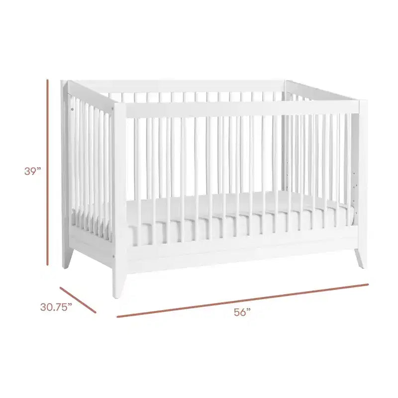 Culla trasformabile 4-in-1 con kit per letto da bambino