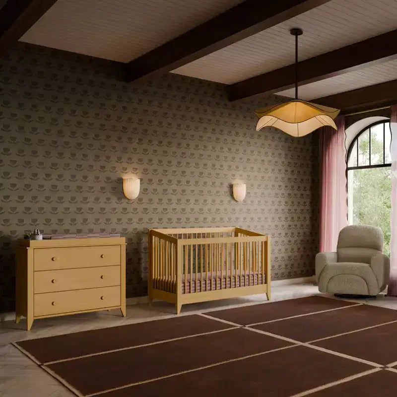 Culla trasformabile 4-in-1 con kit per letto da bambino