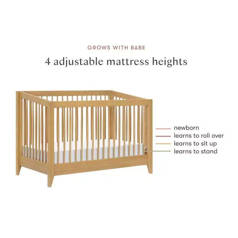 Culla trasformabile 4-in-1 con kit per letto da bambino