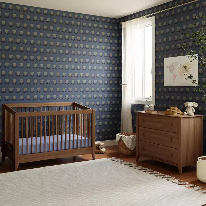 Culla trasformabile 4-in-1 con kit per letto da bambino