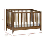 Culla trasformabile 4-in-1 con kit per letto da bambino