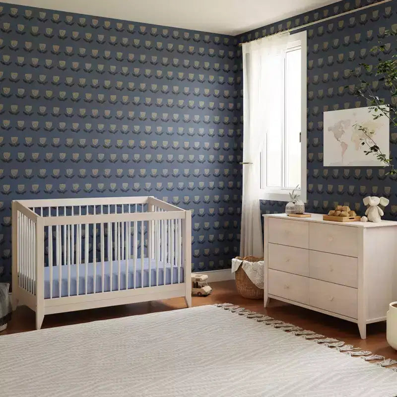 Culla trasformabile 4-in-1 con kit per letto da bambino
