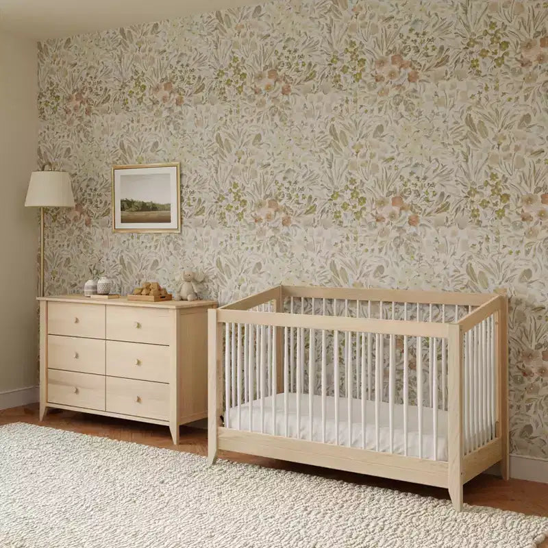 Culla trasformabile 4-in-1 con kit per letto da bambino