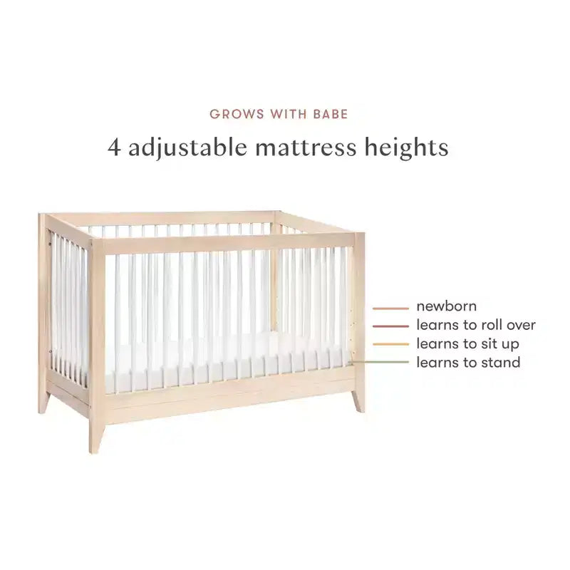 Culla trasformabile 4-in-1 con kit per letto da bambino