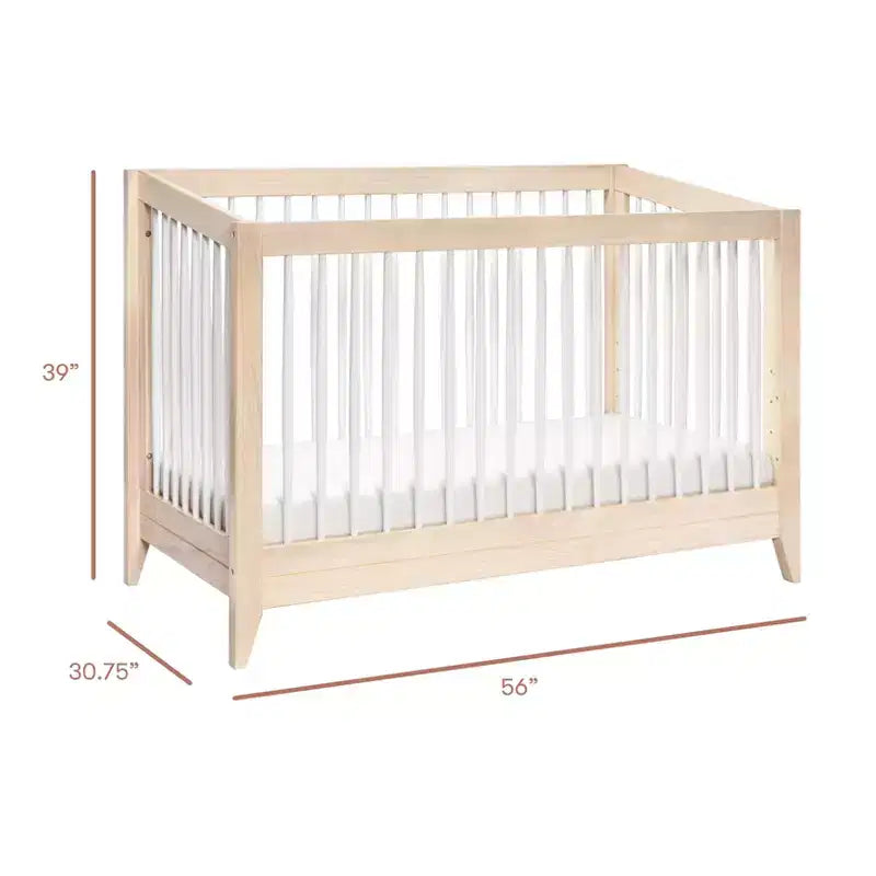Culla trasformabile 4-in-1 con kit per letto da bambino