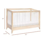 Culla trasformabile 4-in-1 con kit per letto da bambino