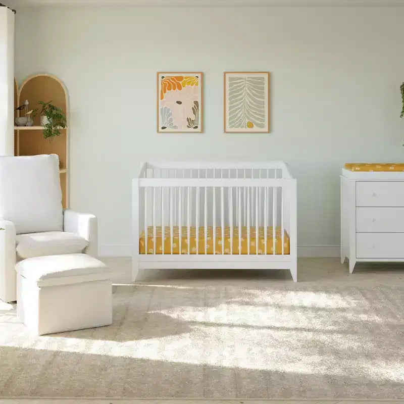 Culla trasformabile 4-in-1 con kit per letto da bambino