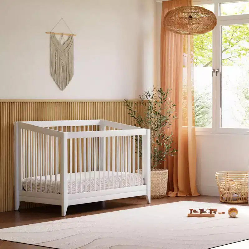 Culla trasformabile 4-in-1 con kit per letto da bambino