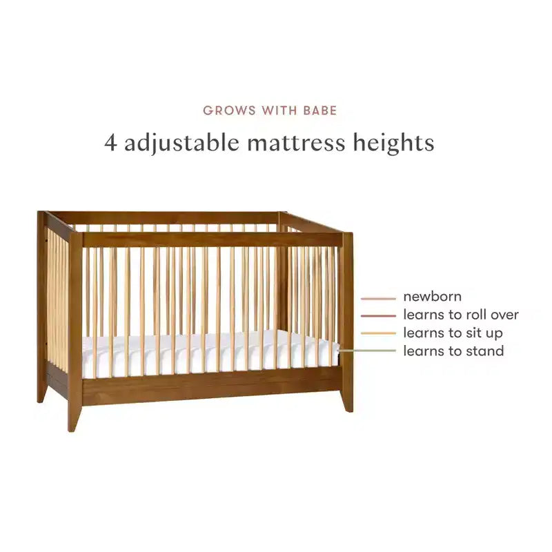 Culla trasformabile 4-in-1 con kit per letto da bambino