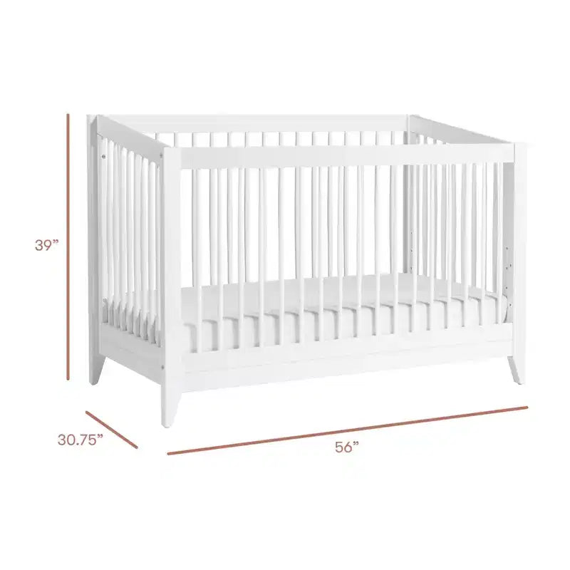 Culla trasformabile 4-in-1 con kit per letto da bambino