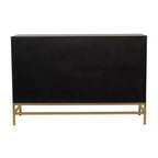 Mobile in legno con specchio Glam